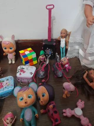 Lote de juguetes para niña