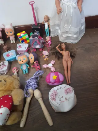 Lote de juguetes para niña