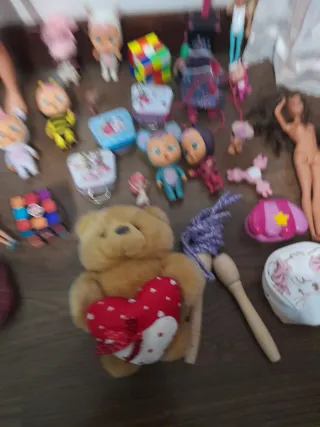 Lote de juguetes para niña