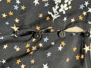 Vestido Zara Estampado Flores y Estrellas.