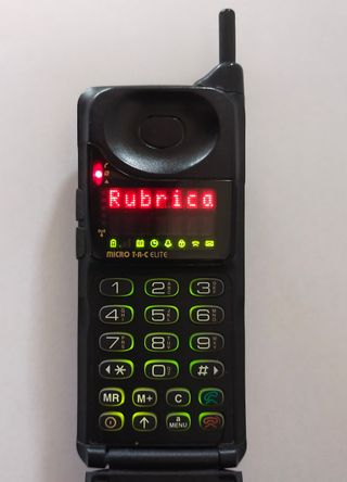 Motorola Microtac Elite ETACS display led rossi