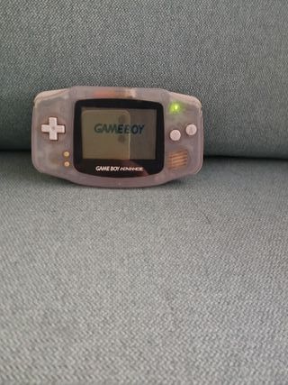 Game Boy Advance Transparente Gris