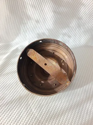 Pie de lámpara decorativo metal