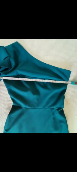 Vestido fiesta un hombro