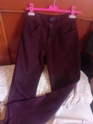 Pantalón aterciopelado mujer talla S