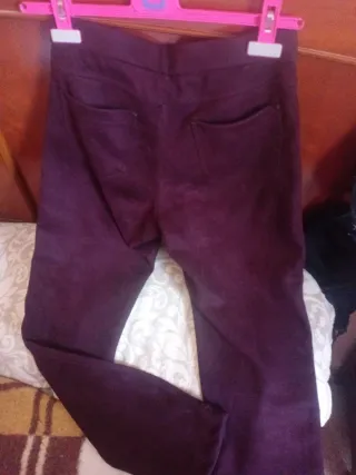 Pantalón aterciopelado mujer talla S