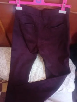 Pantalón aterciopelado mujer talla S