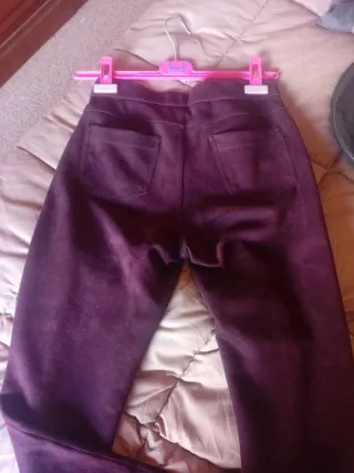Pantalón aterciopelado mujer talla S
