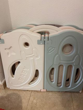 Parque infantil modular plegable 150x150cm