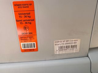 2 Sillas coche Britax Römer KIDFIX XP con isofix