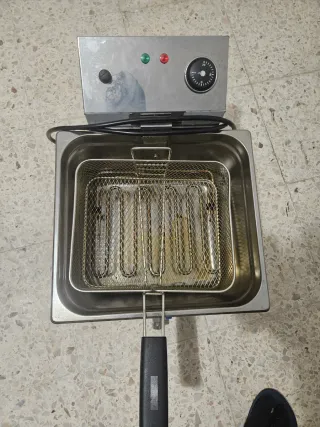 Freidora industrial acero inoxidable