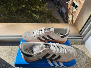 Adidas Handball Spezial Beige/Naranja Hombre