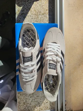 Adidas Handball Spezial Beige/Naranja Hombre