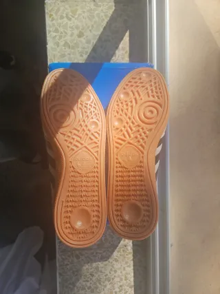 Adidas Handball Spezial Beige/Naranja Hombre