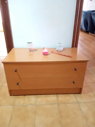 Mueble de salón y estantería