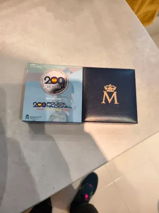 Moneda Bicentenario Policía Nacional 10 Euro