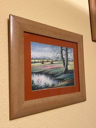 Cuadros en muy buen estado.