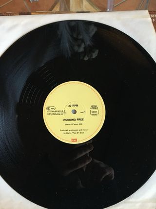 Iron Maiden Running Free Maxi-Single