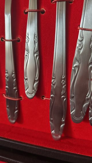 Cubertería Acero Inoxidable Estuche
