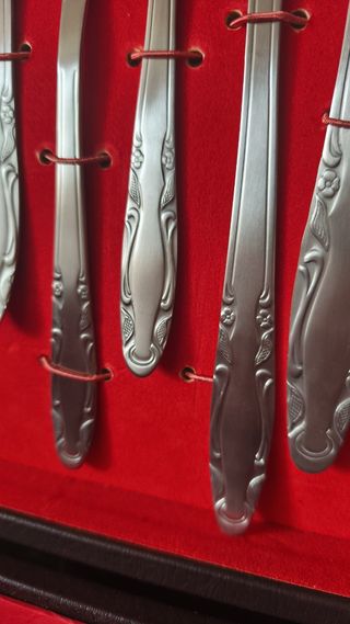 Cubertería Acero Inoxidable Estuche