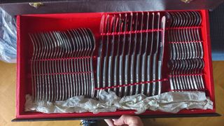 Cubertería Acero Inoxidable Estuche