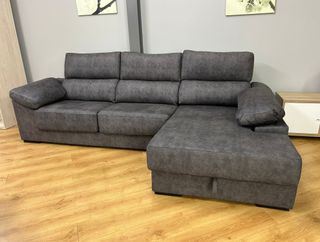 Sofá Chaiselongue gama alta ¡PÁGALO EN CASA!