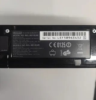 Consola Nintendo Wii Negra