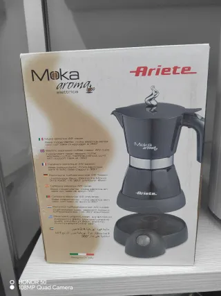 Cafetera Italiana Moka Aroma Ariete