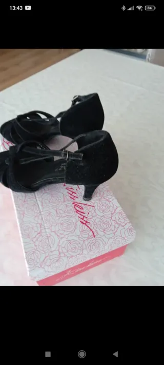 Sandalias Marypaz Negras Tacón