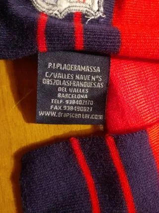 Conjunto FC Barcelona: Gorro, Bufanda y Guantes