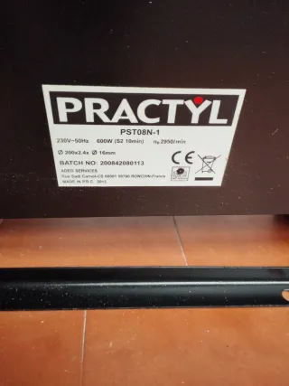 Sierra de mesa para carpintería