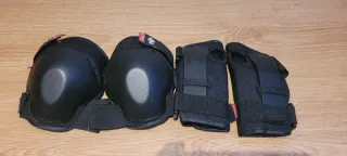 Patines  Oxelo para niño,rodilleras y muñequeras