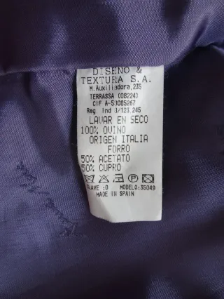 Cazadora efecto piel