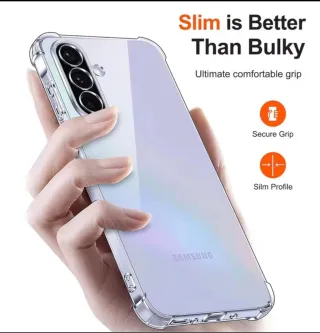 Funda y Cristal Templado Samsung A56,26,16