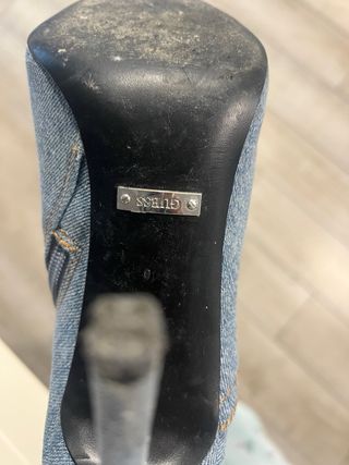 Botín Guess Tacon 11cm Tejano