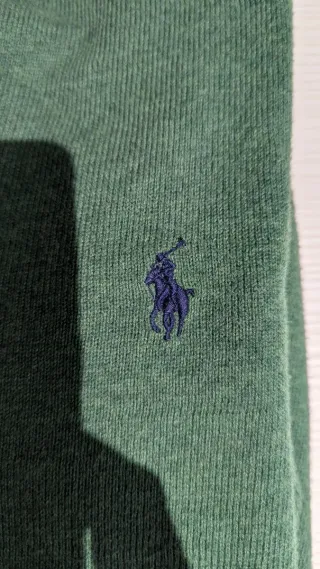 Jersey Ralph Lauren verde auténtico