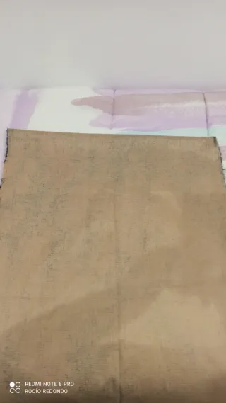 Bufanda multicolor con estampado floral