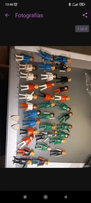 Lote 36 Muñecos Playmobil