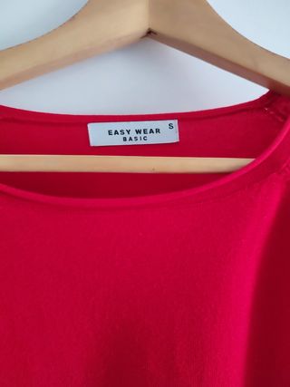Jersey Easy Wear Rojo Hilo Talla S