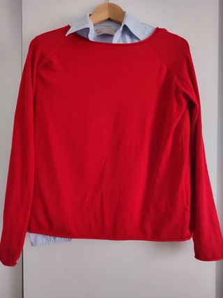 Jersey Easy Wear Rojo Hilo Talla S