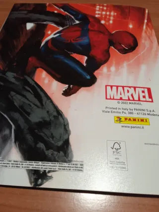 Álbum Stickers Spiderman 60 Aniversario