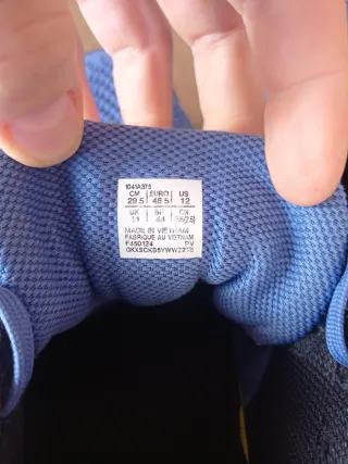 Asics Gel Resolution 46.5 Azul/Negro