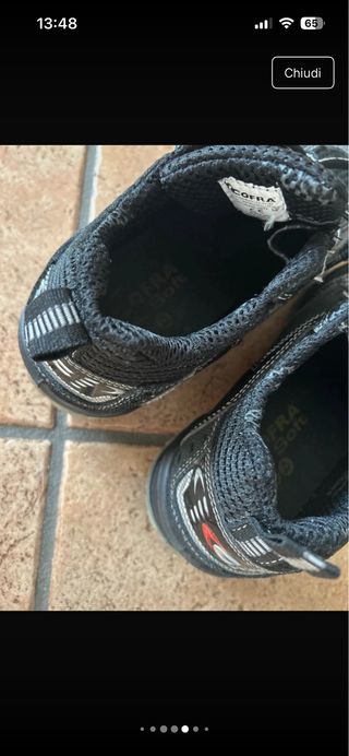 Scarpe antinfortunistiche Cofra taglia 36