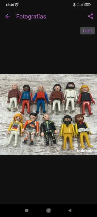 Lote 11 Muñecos Playmobil