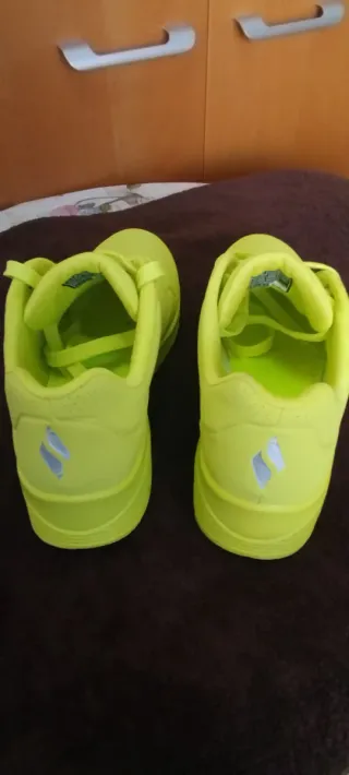 Zapatillas Skechers Mujer Amarillas