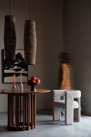 Silla Medina Beige de Dutchbone