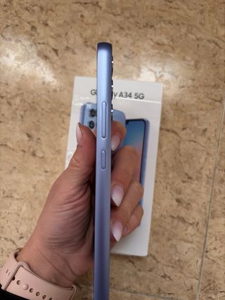 Samsung Galaxy A34 5G 128 GB + caja + 5 fundas