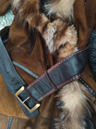 Cappotto montone pelliccia 48