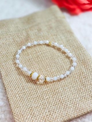 Pulsera Obatala Cristal Elastica