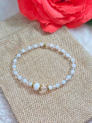 Pulsera Obatala Cristal Elastica